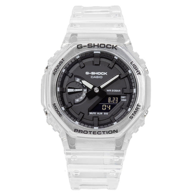 Casio Men's GA-2100SKE-7AER G-Shock Black Dial Quartz