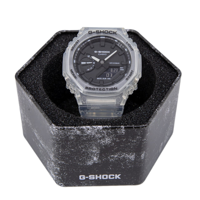 Casio Men's GA-2100SKE-7AER G-Shock Black Dial Quartz