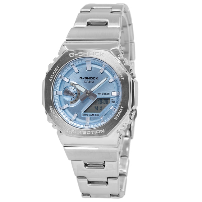 Casio Men's GM-2110D-2AER G-Shock Blue Dial Quartz