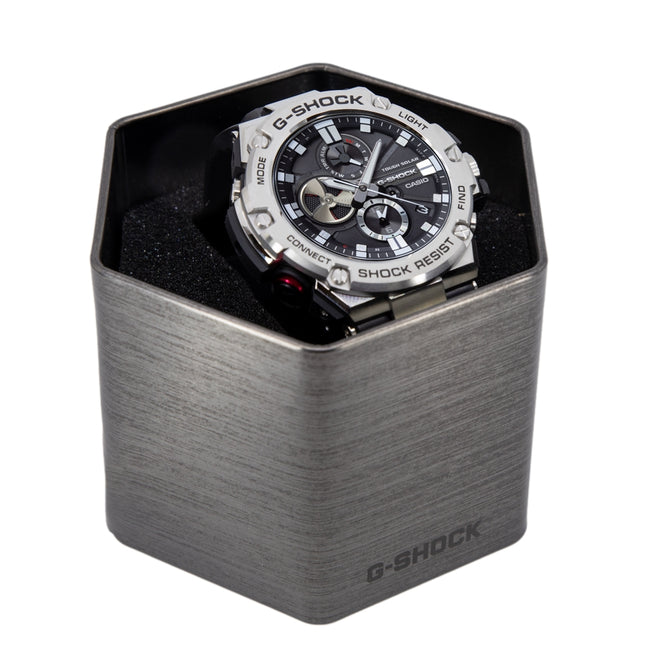 Casio g shock steel gst b100 online