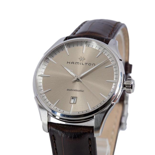 Hamilton Men's H32475520 Jazzmaster Beige Dial Auto Watch