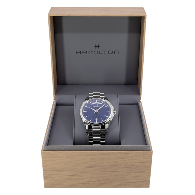 Hamilton Men's H32505141 Jazzmaster Blue Dial Automatic