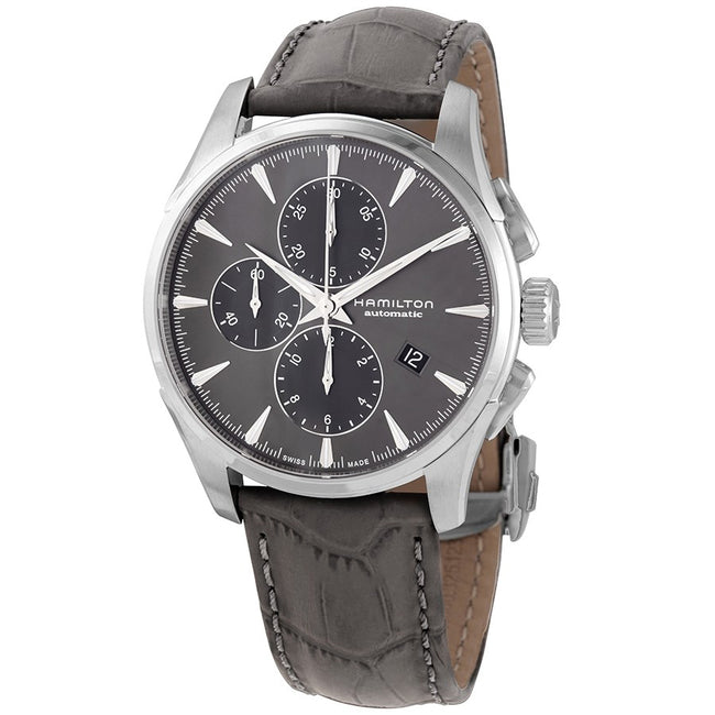 Hamilton Men's H32586881 Jazzmaster Chrono Grey Dial Watch