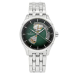 Hamilton H32675160 Jazz Master Open Heart Green Dial Watch