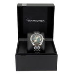 Hamilton H32675160 Jazz Master Open Heart Green Dial Watch