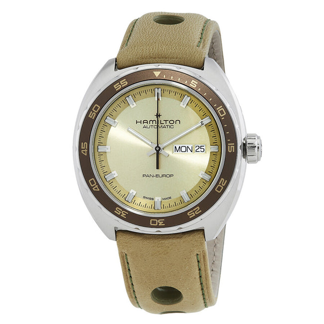 Hamilton Men's H35445860 American Classic Pan Europ Auto