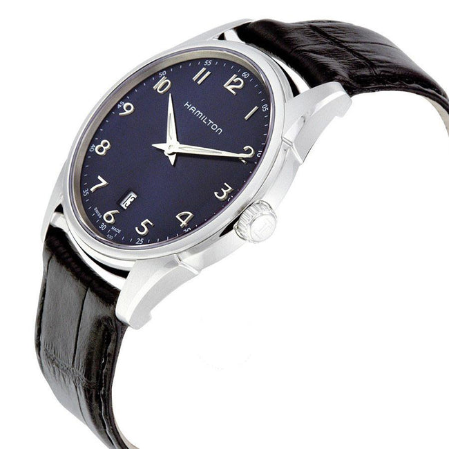 Hamilton Men's H38511743 Jazzmaster Thinline Blue Dial Watch