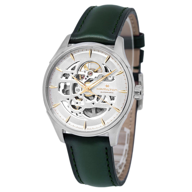 Hamilton Men's H42535810 Jazzmaster Skeleton Auto 40mm