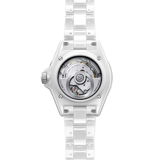 Chanel Women's J2 H5700 White Dial Date Auto