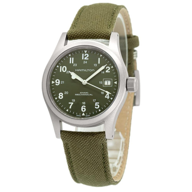 Hamilton Men's H69439363 Khaki Field Mechanical