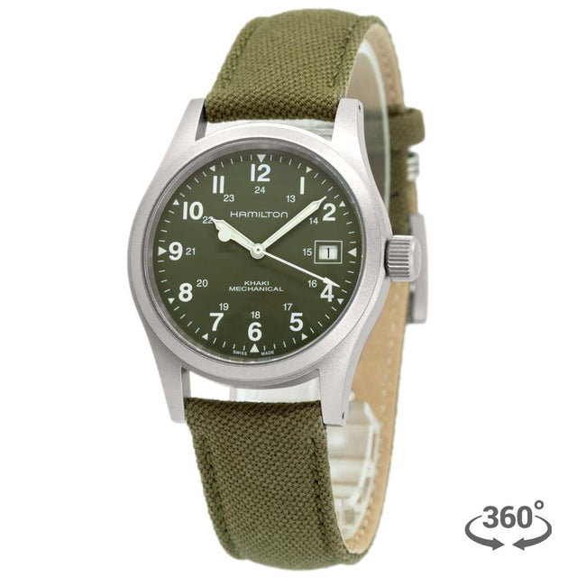 Hamilton Men's H69439363 Khaki Field Mechanical