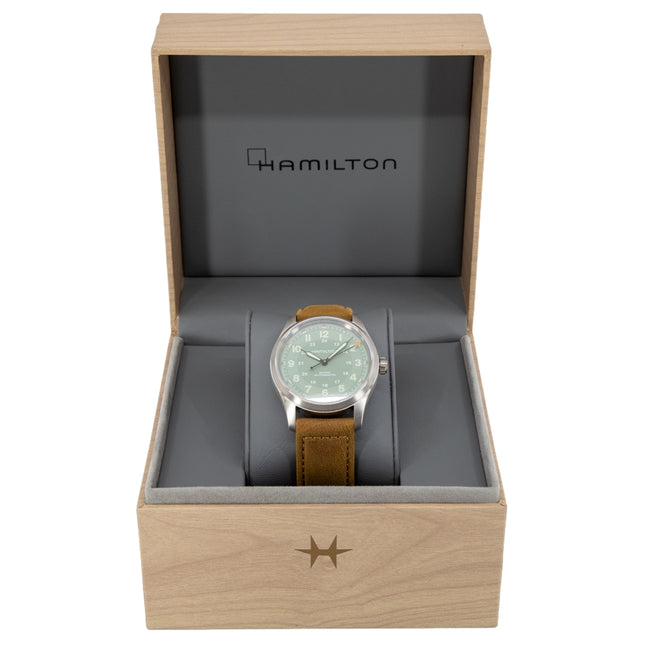 Hamilton Men's H70205860 Khaki Field Titanium Auto