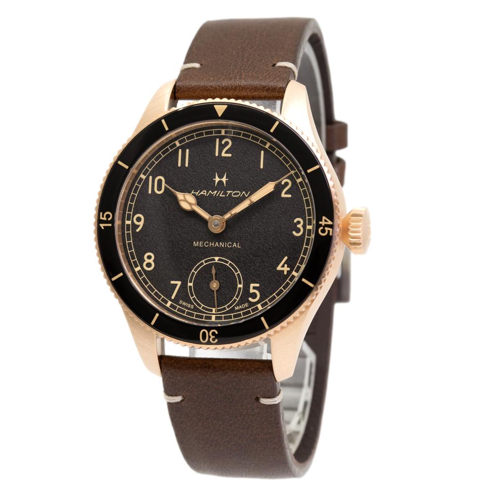 Hamilton H76709530 Khaki Aviation Bronze Manual Winding