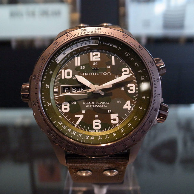 Hamilton Men's H77775960 Khaki Aviation X-Wind DayDate Watch