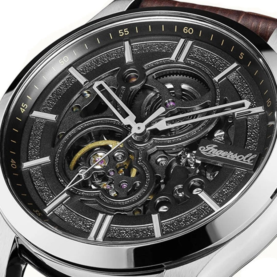 Ingersoll Men's INI06801 The Armstrong Skeletonized Watch