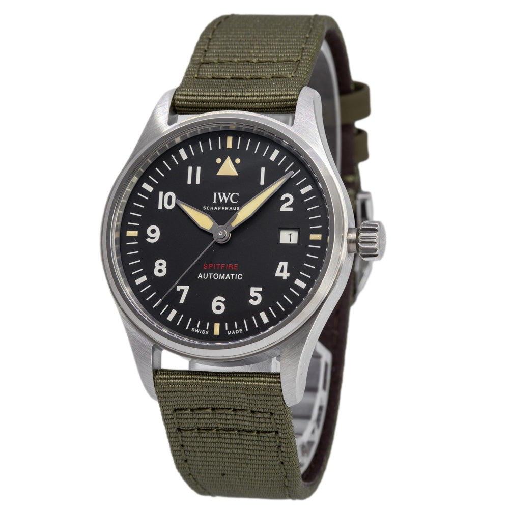 IWC IW326805 Pilot Spitfire 39mm Black Dial Automatic