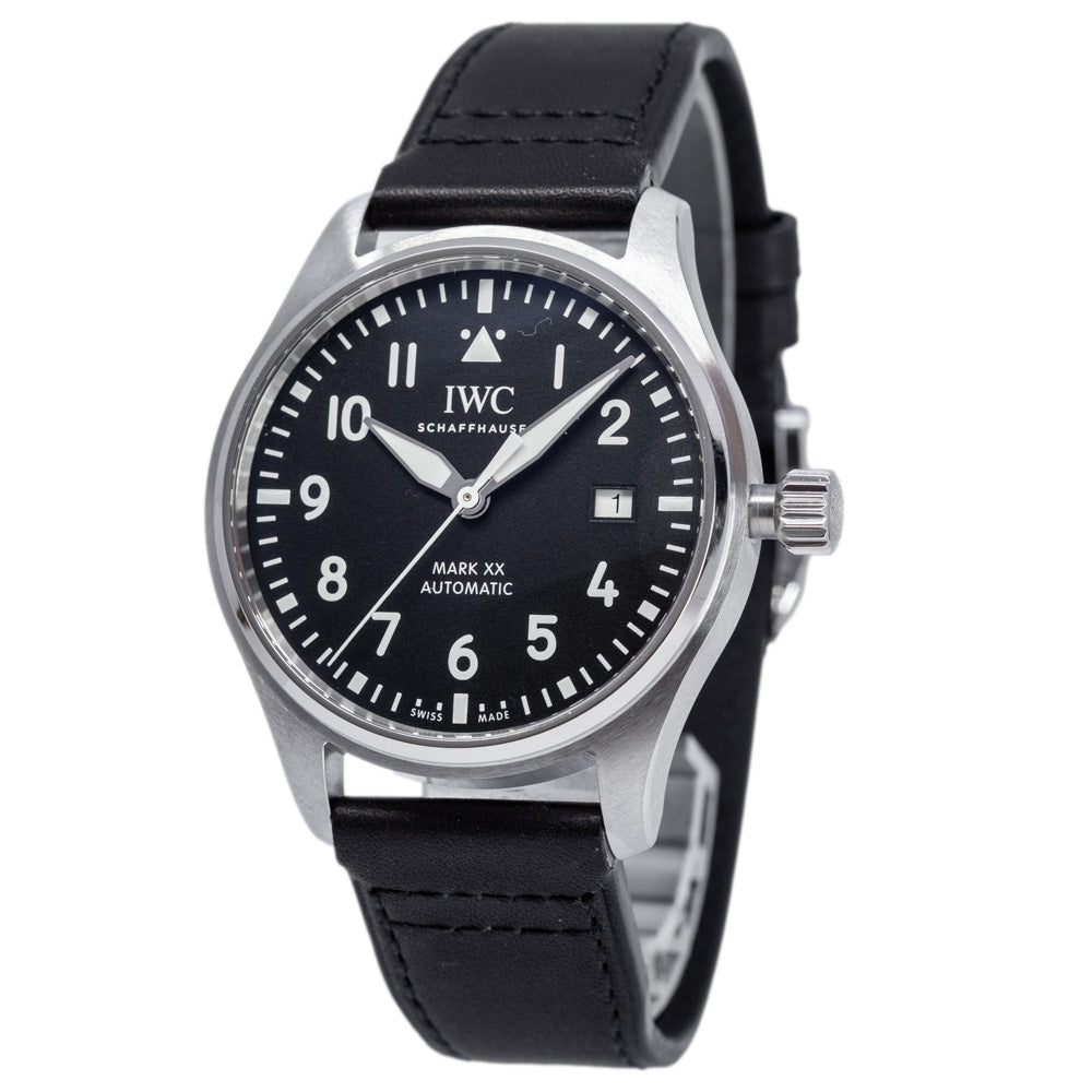 IWC Men's IW328201 Pilot Mark XX 40mm Black Dial Automatic