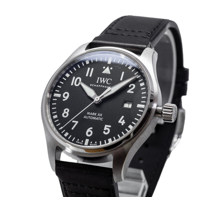 IWC Men's IW328201 Pilot Mark XX 40mm Black Dial Automatic