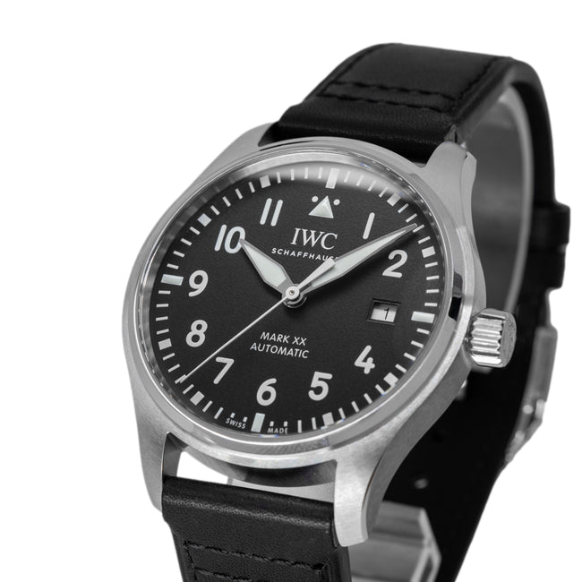 IWC Men's IW328201 Pilot Mark XX 40mm Black Dial Automatic