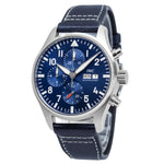 IWC Men's IW378003 Pilot's Chrono Blue Dial Watch