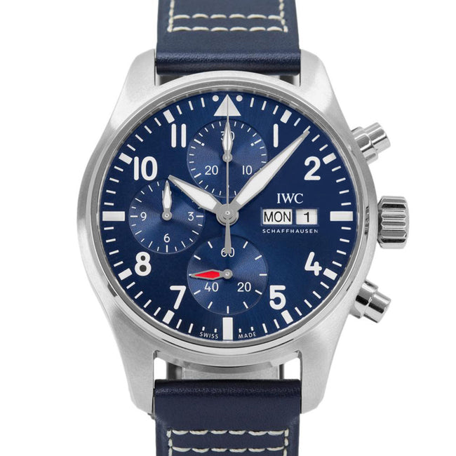 IWC Men's IW388101 Pilot's Chrono Blue Dial Watch