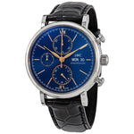 IWC Men's IW391036 Portofino Chrono Blue Dial Watch