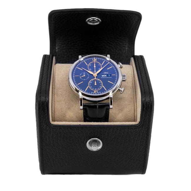 IWC Men's IW391036 Portofino 42mm Blue Dial Auto Chronograph