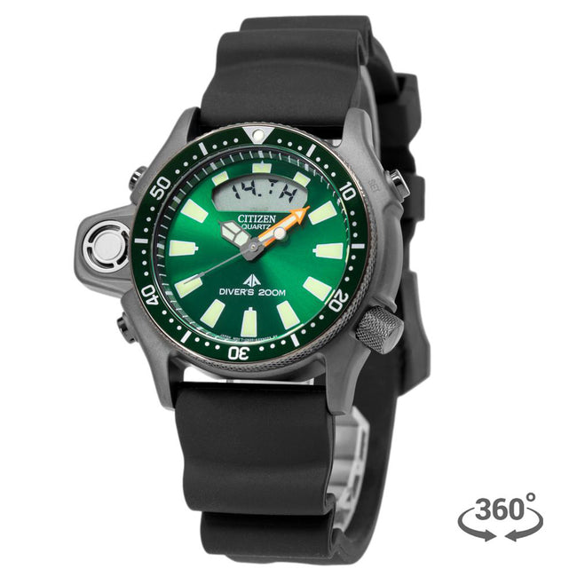 Citizen JP2007-17X Aqualand I Green Limited Ed.