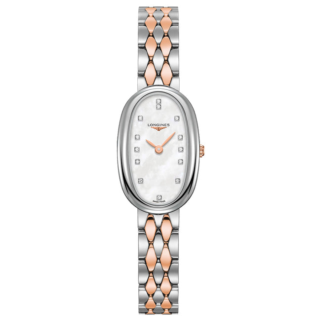 Longines Ladies L2.305.5.87.7 Two-Tones  White Dial Watch