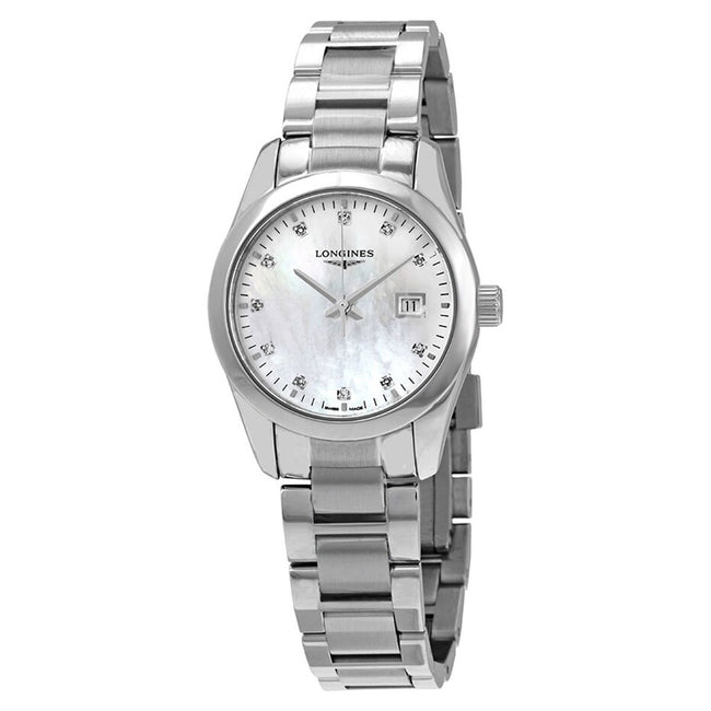 Longines Women's L2.286.4.87.6 Conquest Classic MOP Quartz