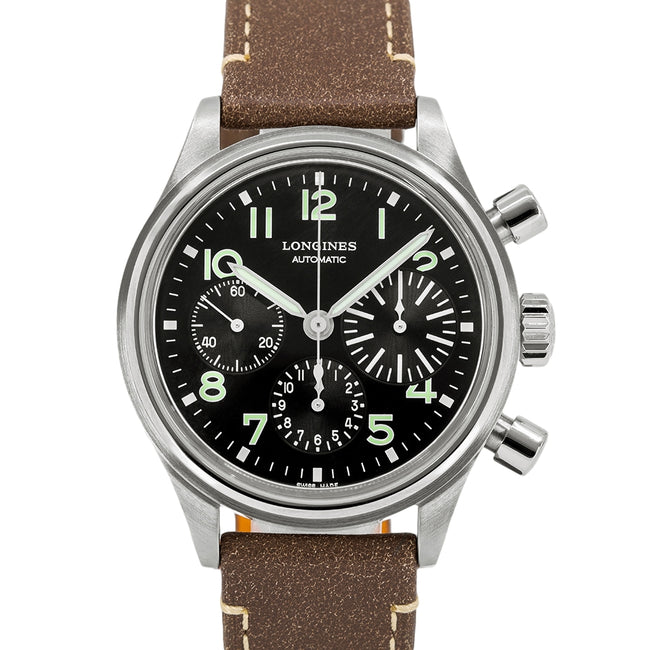 Longines Men's L2.816.4.53.2 Avigation BigEye Auto