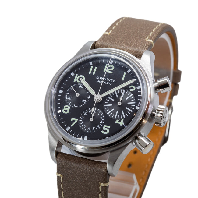 Longines Men's L2.816.4.53.2 Avigation BigEye Auto