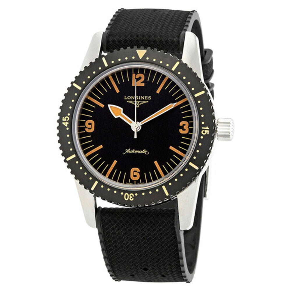 Longines Men's L2.822.4.56.9 Heritage Skin Diver Automatic