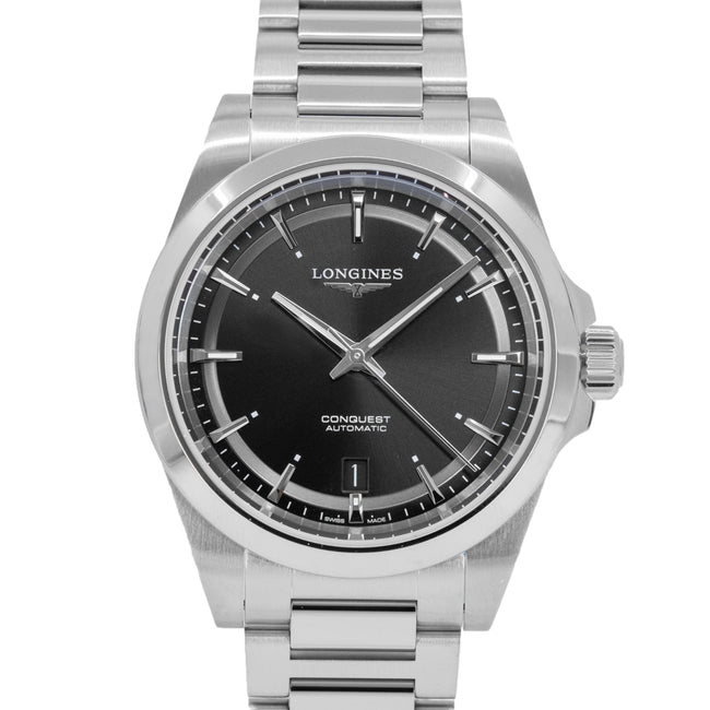 Longines Men's L3.720.4.52.6 Conquest Automatic