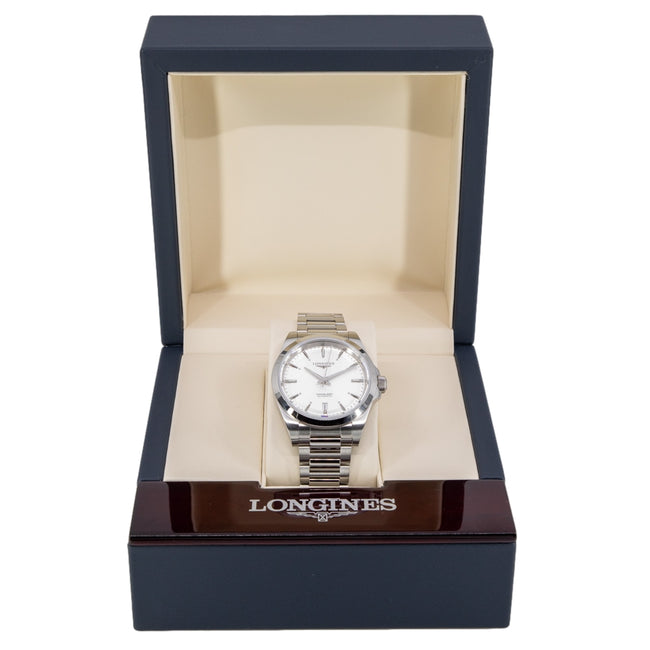 Longines Men's L3.720.4.72.6 Conquest Silver Dial Automatic