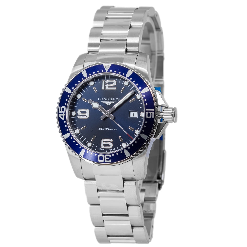 Longines Men's L3.740.4.96.6 Hydro Conqest Blue Dial Quartz