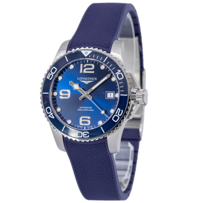 Longines Men's L3.780.4.96.9 HydroConquest Blue Dial Auto