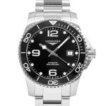 Longines Men's L3.781.4.56.6 HydroConquest Black Dial Watch