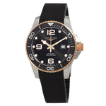 Longines Men's L3.782.3.58.9 HydroConquest Black Dial Auto