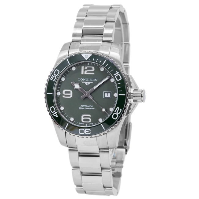 Longines Men's L3.782.4.06.6 HydroConquest 43mm Auto