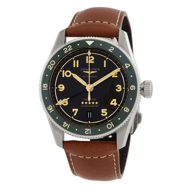 Longines Men's L3.802.4.63.2 Spirit Zulu Time Chronometer