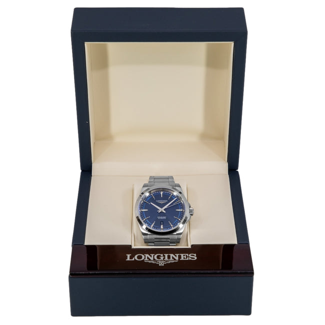 Longines Men's L3.830.4.92.6 Conquest Blue Dial Automatic