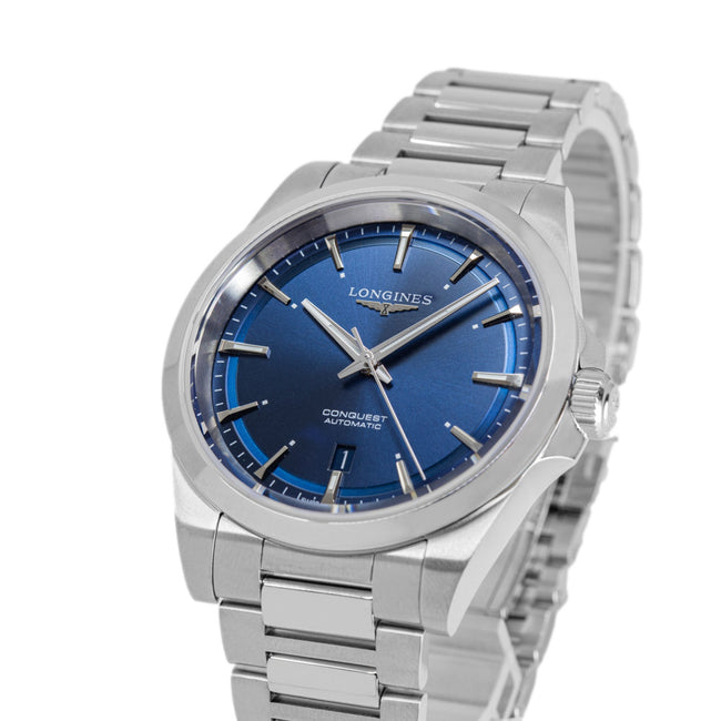 Longines Men's L3.830.4.92.6 Conquest Blue Dial Automatic