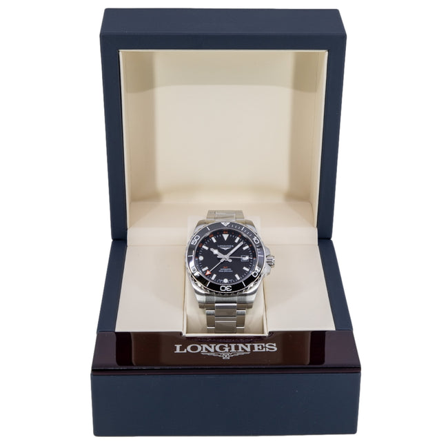 Longines Men's L3.890.4.56.6 Hydroconquest Gmt Automatic