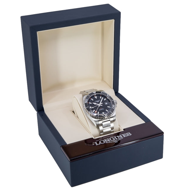 Longines Men's L3.890.4.56.6 Hydroconquest Gmt Automatic