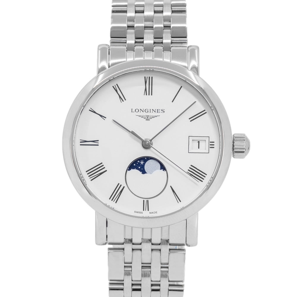 Longines Women's L4.330.4.11.6 Elegant Moonphase Quartz