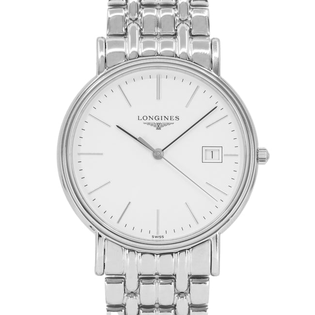 Longines Men's L4.790.4.12.6 Presence Quartz