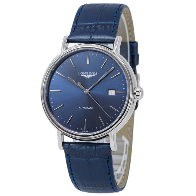 Longines Men's L4.922.4.92.2 Presence Blue Dial Automatic