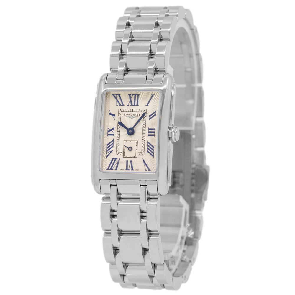 Longines Damen L52554716 Dolce Vita Silber Zifferblatt Edelstahl