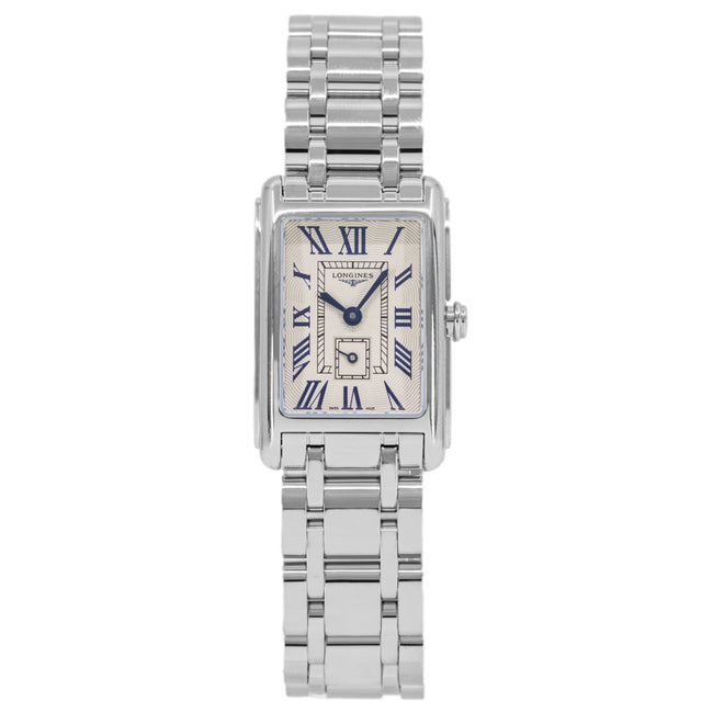 Longines Damen L52554716 Dolce Vita Silber Zifferblatt Edelstahl